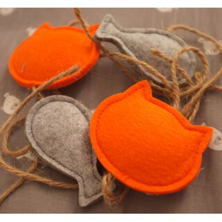 CatS Katzenspielzeug Set Filzfisch & Katzen Gr�n