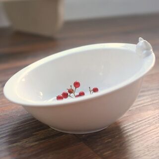 CatS Design Holz-Porzella Katzennapf Set Futterbar Anti-Rutsch Neigy 3er