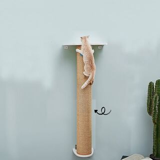 CatS Design Kletterwand gro�e Katzen stabil Wandkratzbaum Wandkratzs�ule F5 XL