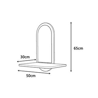 CatS Design Kletterwand groe Katzen stabil Wandliege Rechts